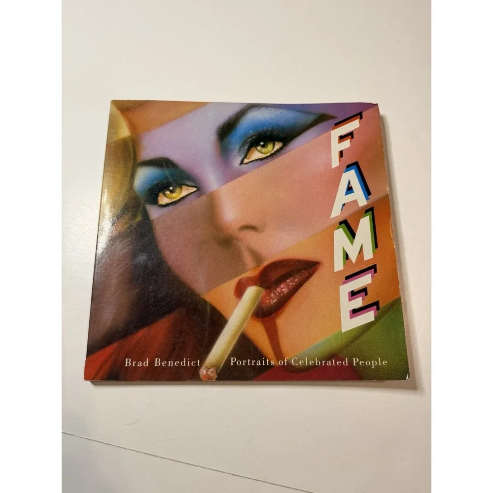 FAME Brad Benedict 1980 New Wave Pop Art Book Andy Warhol David Bowie Paintings
